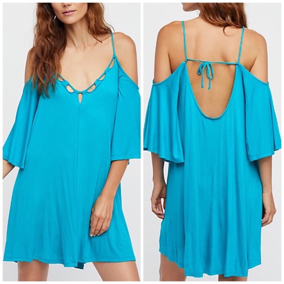 New Free People Beach Caroline Mini Dress Size:XS - Picture 1 of 5